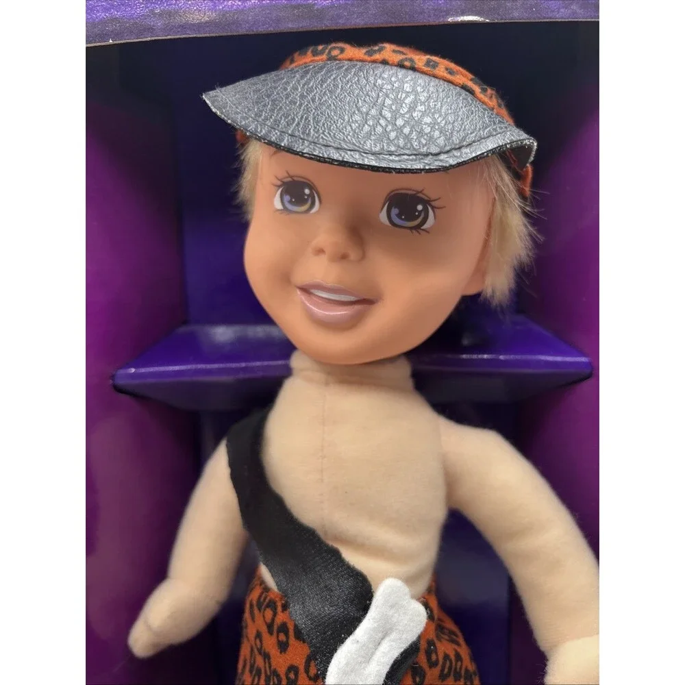Vtg Bamm Bamm & Pebbles Dolls 1993The Flintstones Movie 12” Stuffed Movie New